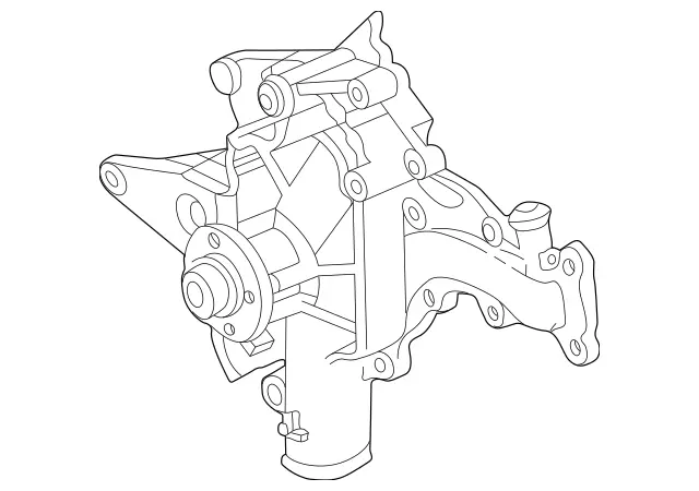 1122001501 - Cooling System: Water Pump for Mercedes-Benz Image