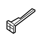 F2GZ8A082D - : Apron Panel Front Bracket for Ford Image