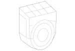 4473260481 - : 2016-2023 Mercedes-Benz Metris - Stabilizer Bar Bushing for Mercedes-Benz: Metris Image