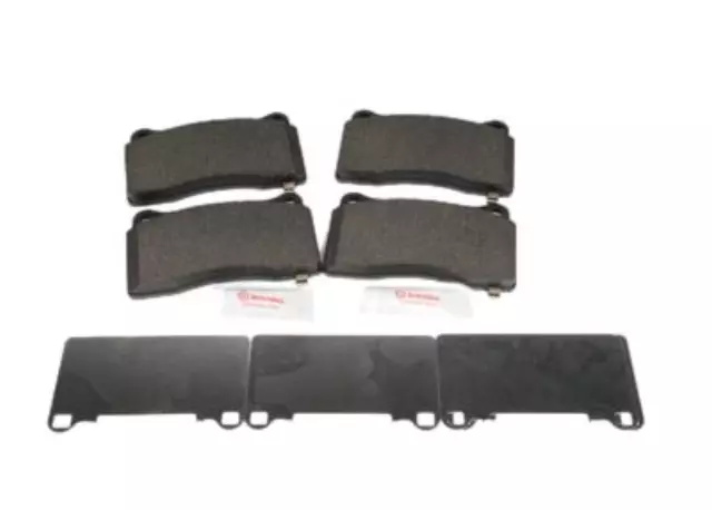 (Replaces 89047725) Front Disc Brake Pad Set with Shims and Lubricant - GM (19433360)