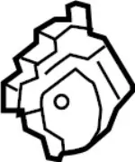 277325NA1A - HVAC: Actuator for INFINITI: QX50, QX55 Image