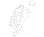 2056900200 - Detachable Parts: Maintenance Flap for Mercedes-Benz Image