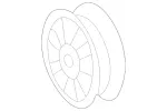 1192001470 - Engine: Pulley for Mercedes-Benz Image