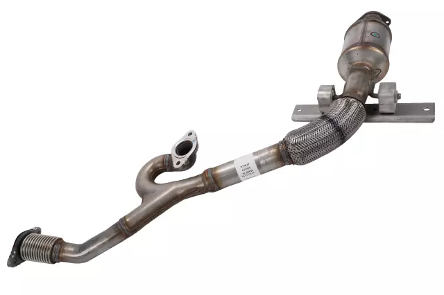 Front Exhaust Pipe with 3-Way Catalytic Converter, Pipe, Flange, Bracket, Insulators, Hanger, and Nut - GM (22935311)