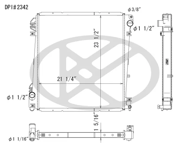 A2342 - : Koyorad Radiator for Koyo Image