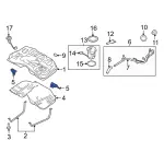 7E5Z9A039A - Fuel System: Shield for Ford: Fusion | Lincoln: MKZ | Mercury: Milan Image