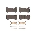 1911240701 - : DFC Police Brake Pads and Hardware Kit for DYNAMIC FRICTION Image