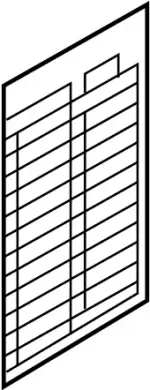 243131PP1A - Body: Fuse Box Label for Infiniti Image