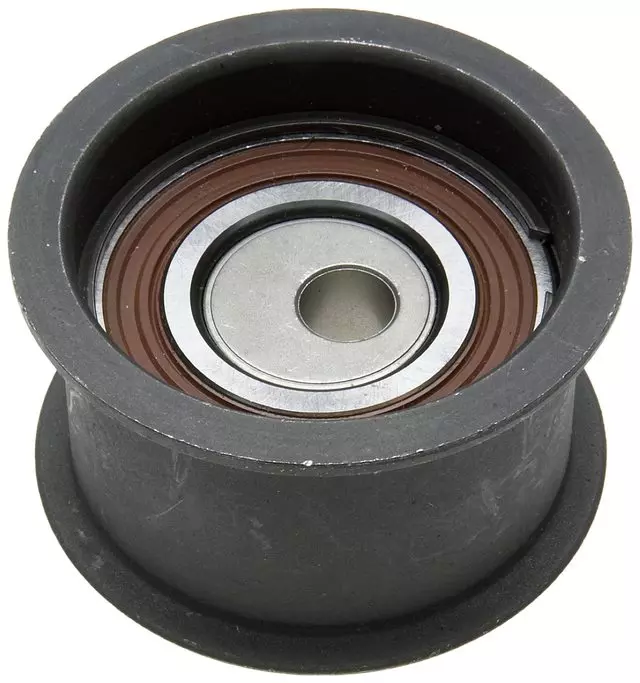 T42086 - : Manual Timing Belt Tensioner and Flanged Pulley Assembly with Spacer for ACDelco Image