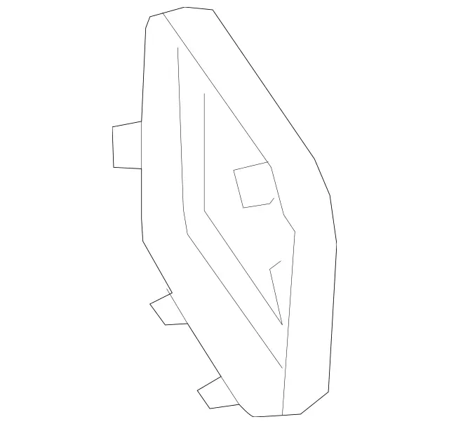 8850174 - Detachable Parts: Trim Molding for Mercedes-Benz: GL350, GL450, GL550, GL63 AMG, GLE300d, GLE350, GLE400, GLE43 AMG, GLE450 AMG, GLE550e, GLE63 AMG, GLE63 AMG S, GLS350d, GLS450, GLS550, GLS63 AMG, ML250, ML350, ML400, ML550, ML63 AMG Image image