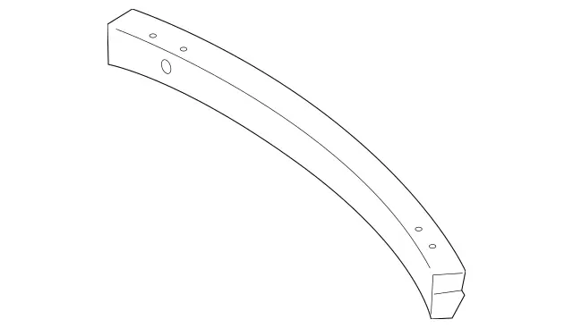 2516190022 - Body: Reinforcement for Mercedes-Benz Image