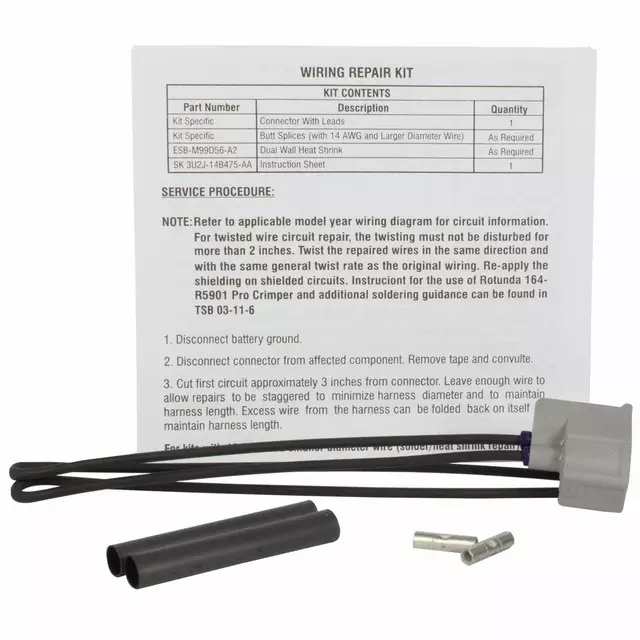 Wire Assembly - Ford (CU2Z-14S411-UA)