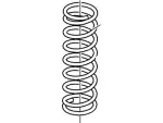 5S4Z5B669FA - Suspension: Coil Spring for Ford: Focus Image