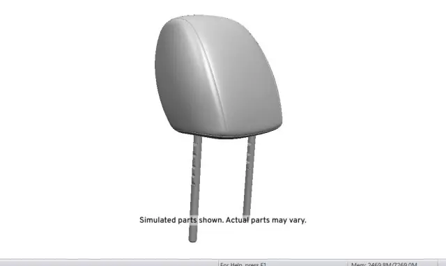 42667596 - Body: Headrest for GM Image