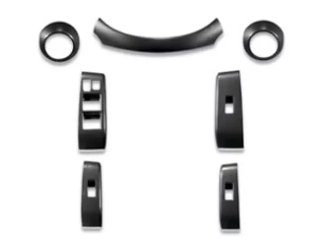 8Z03TK6100C - Interior: Carbon Look Side Outlet Trim for Honda: Fit Image