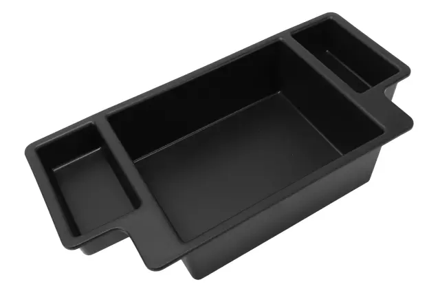 Black Front Floor Console Stowage Tray - GM (84887772)