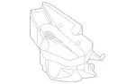 2218300744 - Heating and Ventilation: Air Duct for Mercedes-Benz Image
