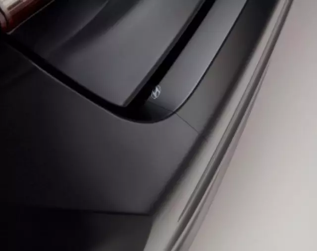 J3F28AU000 - Exterior: Rear Bumper Applique - Clear for Hyundai: Veloster, Veloster N Image