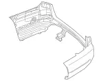 21388529259999 - : Bumper Cover for Mercedes-Benz Image