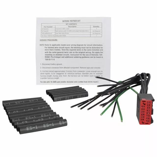 1U2Z14S411AZC - : Wire Assembly for Ford Image