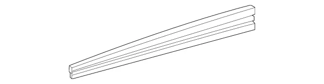 205780024064 - Trim and Lining: Trim Slide, Tilt Roof for Mercedes-Benz: AMG GT 43, AMG GT 53, AMG GT 63, AMG GT 63 S, AMG GT 63 S E Performance, C300, C350e, C400, C43 AMG, C450 AMG, C63 AMG, C63 AMG S E Performance, CLS450, CLS53 AMG, E300, E350, E43 AMG, E53 AMG, E63 AMG S, G500, G550, G580, G63 4x4 Squared AMG, G63 AMG, GLC63 AMG S Image image