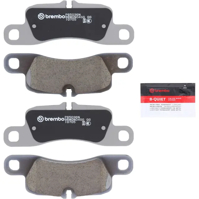 P65036N - Brakes &amp; Brake Parts: PRIME Ceramic Brake Pad Set for Brembo Image