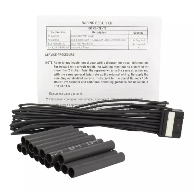 3U2Z14S411EBA - : Wire Assembly for Ford Image
