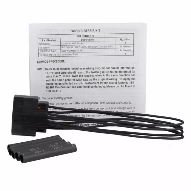 3U2Z14S411BFAA - : Wire Assembly for Ford Image