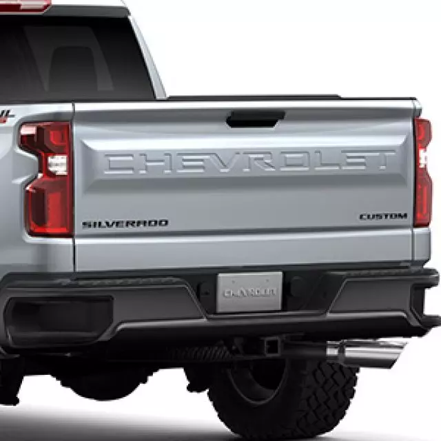 Silverado Custom Trail Boss Emblems - Black - GM (86539784)