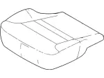 BA1Z7862900BC - Body: Cushion Cover for Lincoln: MKX Image