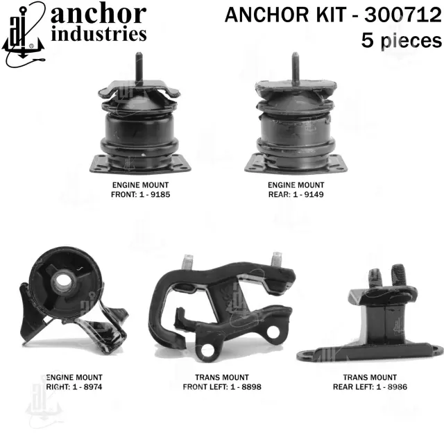 300712 - : Anchor Engine Mount Kit for Anchor Image