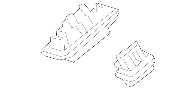 997504300 - Rear-End Door: Release Handle for Mercedes-Benz: E300, E350, E43 AMG, E53 AMG, E63 AMG S Image image