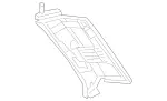 21369085068W30 - Body: Upper Pillar Trim for Mercedes-Benz Image
