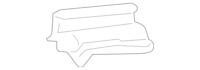 20391913209051 - Body: Track End Cover for Mercedes-Benz Image