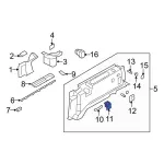 7L1Z7813560AA - Body: Cup Holder for Ford: Expedition | Lincoln: Navigator Image