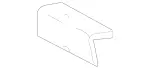 2206400020 - Rear End: Rail for Mercedes-Benz Image
