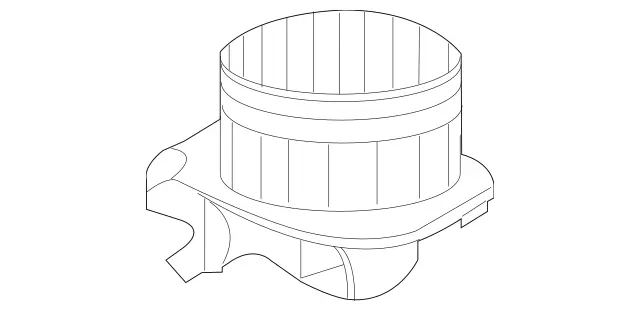 230820021464 - Heating and Ventilation: Electric Motor for Mercedes-Benz: SL500, SL55 AMG, SL550, SL600, SL65 AMG, SLR McLaren Image image
