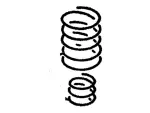 E4TZ6513C - Engine: Valve Springs for Ford: E-350 Club Wagon, E-350 Econoline, E-350 Econoline Club Wagon, E-350 Super Duty, E-450 Econoline Super Duty, E-450 Super Duty, E-550 Econoline Super Duty, E-550 Super Duty, Excursion, F-150, F-250, F-250 HD, F-250 Super Duty, F-350, F-350 Super Duty, F-450 Super Duty, F-550 Super Duty Image