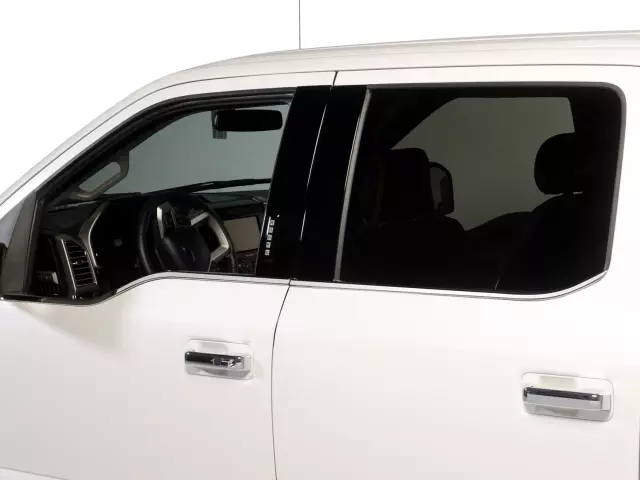VFL3Z5420049L - Exterior: Exterior Trim By Putco Window Trim for Ford: E-350 Super Duty, E-450 Super Duty, F-150, F-250 Super Duty, F-350 Super Duty, F-450 Super Duty, F-550 Super Duty Image