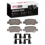 1551237311 - : DFC 5000 Advanced Brake Pads - Ceramic and Hardware Kit for DYNAMIC FRICTION Image