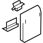 8L8Z7806024AK - Body: Compartment Door for Ford: Escape Image