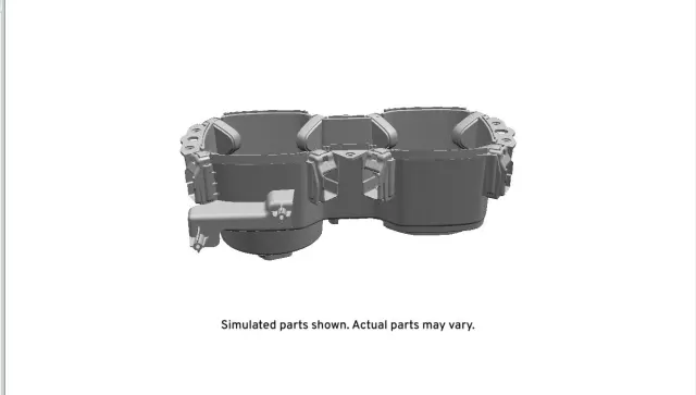 42522192 - : Very Dark Pewter Front Floor Console Cup Holder for Chevrolet: Sonic Image