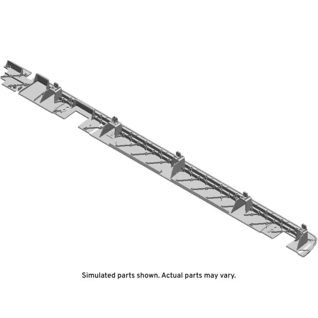 Medium Dark Pewter II Driver Side Rear Window Upper Garnish Molding - GM (25900879)