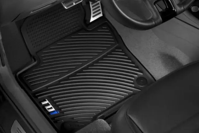 Monster Mats - Beetle Logo - Black - Volkswagen (5C1-061-550-041)