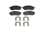 1BP01451AA - : Disc Brake Pad Set for INFINITI: EX35, EX37, FX35, FX37, FX45, G25, G35, G37, M35, M35h, M45, Q40, Q45, Q70, Q70L, QX50, QX70 | Nissan: 350Z, 370Z, Murano, Pathfinder Image