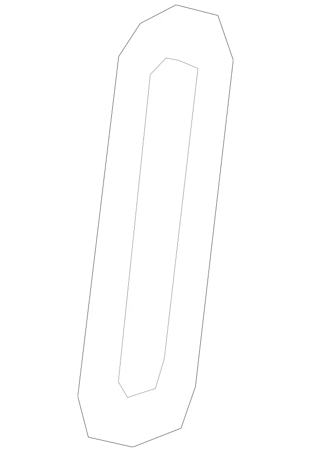 4637432100 - Rear-End Door/Trunk Lid/Liftgate: Seal, Hinge for Mercedes-Benz: G500, G550, G580, G63 4x4 Squared AMG, G63 AMG Image image