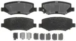 PGD1274M - : Raybestos Element3 Metallic Brake Pad Set for Raybestos Brakes Image