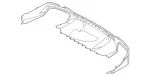 2138855205 - : Trim, Bumper for Mercedes-Benz Image