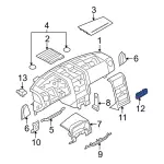7L2Z78044F58AB - Body: Cover for Ford: Explorer, Explorer Sport Trac | Mercury: Mountaineer Image