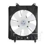 611200 - : A/C Condenser Fan Assembly - Replaces Honda 38615-PZD-A11, 38611-PZD-A01, 38616-P3G-003 for TYC Image